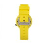 Watxandco Reloj COWA1407-RWA1557 con correa de silicona amarilla