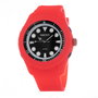 Watxandco COWA3798-RWA5700 Reloj Unisex con Correa Roja