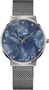 Bellevue B.14 Reloj Analógico para Mujer con Esfera Azul