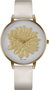 Bellevue B.42-1 Reloj Analógico Dorado y Blanco