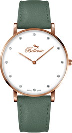 Bellevue B.57 Reloj de Mujer Rosa y Verde