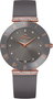 Bellevue E.111 Reloj de Mujer con Correa de Tela Gris
