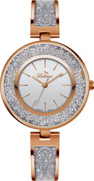 Bellevue E.68 Reloj Analógico Rosa para Mujer