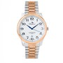 Bellevue F.1 Reloj de Cuarzo Gris con Esfera Blanca
