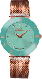 Bellevue F.110 Reloj de Mujer Rosa con Esfera Verde
