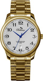 Bellevue F.12 Reloj de Mujer Dorado con Esfera Gris