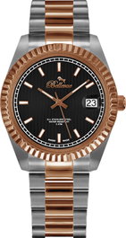 Bellevue Reloj H.19 Gris con Esfera Negra