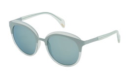 Police SPL499-53SMCX Gafas de sol Verde