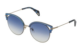 Police SPL739-548FFB Gafas de sol para mujer plateadas