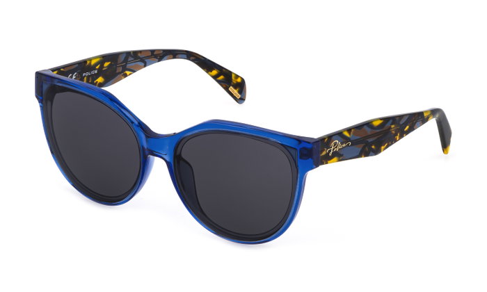 Police SPLC22E-58097D Gafas de sol para mujer con lentes azules Police SPLC22E-58097D Gafas de sol para mujer con lentes azules