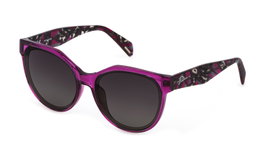 Police SPLC22E-5809AH Gafas de sol Rosa y Morado