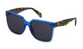 Police SPLC23E-61097D Gafas de sol para mujer con cristales azules