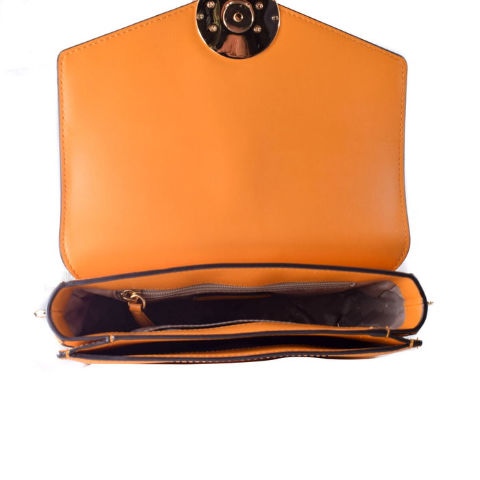 Bolso Mujer Michael Kors 35S2GNML2L-HONEY-COMB Naranja 23 x 5 x 17 cm Bolso Mujer Michael Kors 35S2GNML2L-HONEY-COMB Naranja 23 x 5 x 17 cm