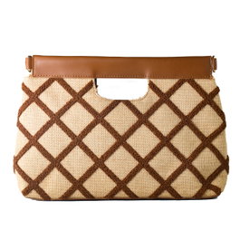 Laura Ashley VALETTA-QUILTED-TAN Bolso Marrón