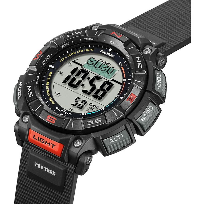 Casio PRG-340-1ER 54,7 mm Negro