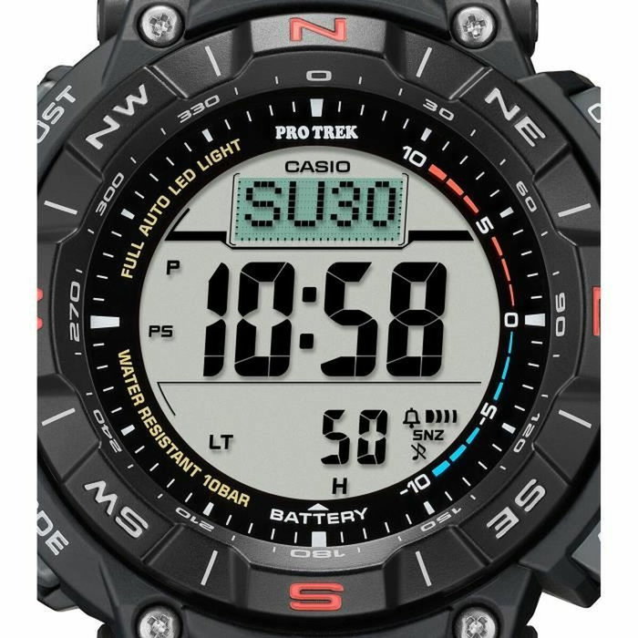 Casio PRG-340-1ER 54,7 mm Negro