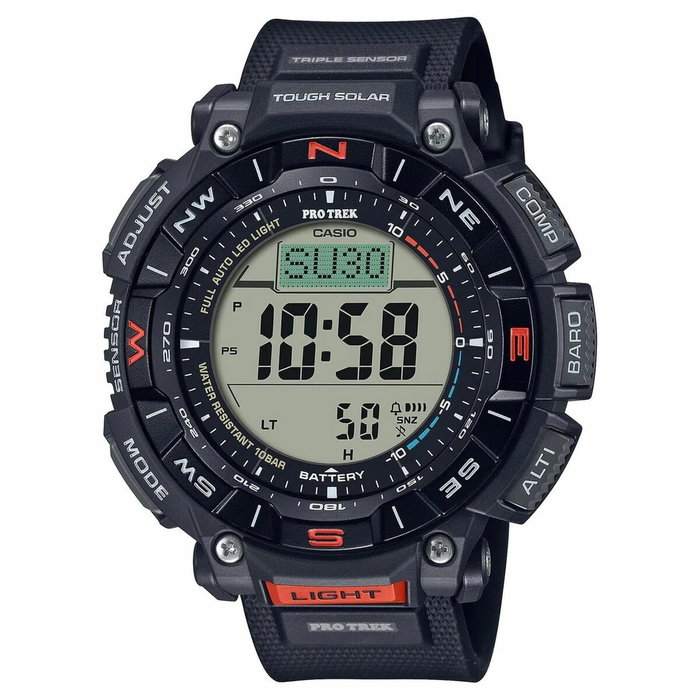 Casio PRG-340-1ER 54,7 mm Negro