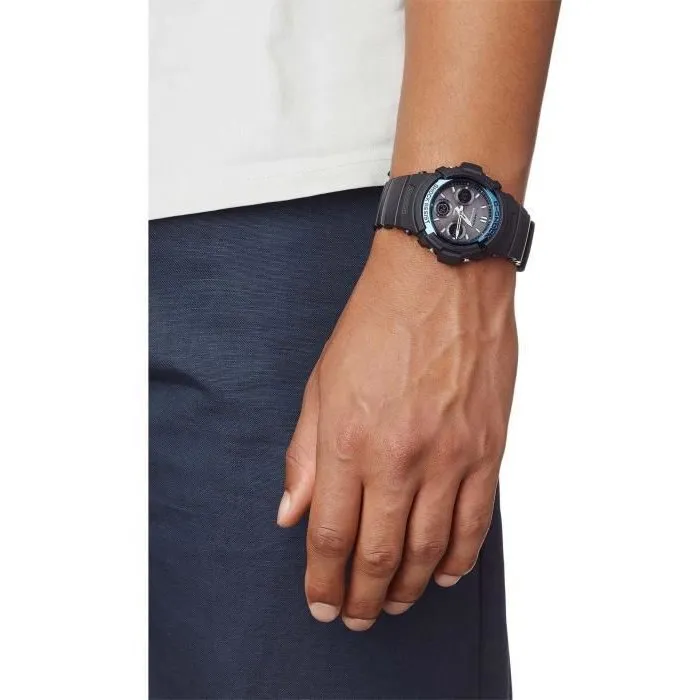 Casio Reloj Resistente a Golpes con Iluminación LED y Funcionamiento Solar