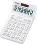CASIO Calculadora 12 dígitos con ajuste de pantalla - blanco