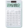 CASIO Calculadora 12 dígitos con ajuste de pantalla - blanco