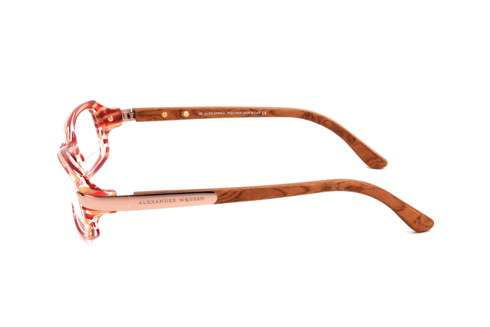 Alexander Mcqueen AMQ-4136-A0O Gafas de vista rojo