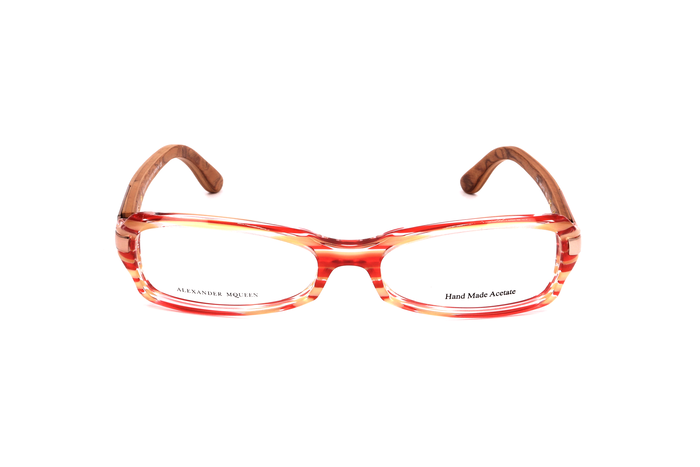Alexander Mcqueen AMQ-4136-A0O Gafas de vista rojo