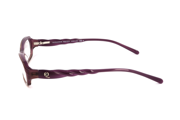 Alexander Mcqueen AMQ-4162-R3Y Gafas de vista Morado