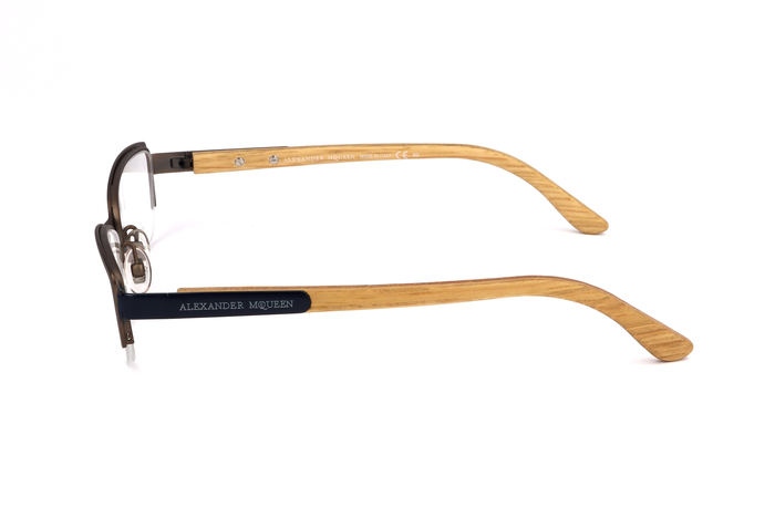 Alexander Mcqueen AMQ-4183-WCU Gafas de vista marrón
