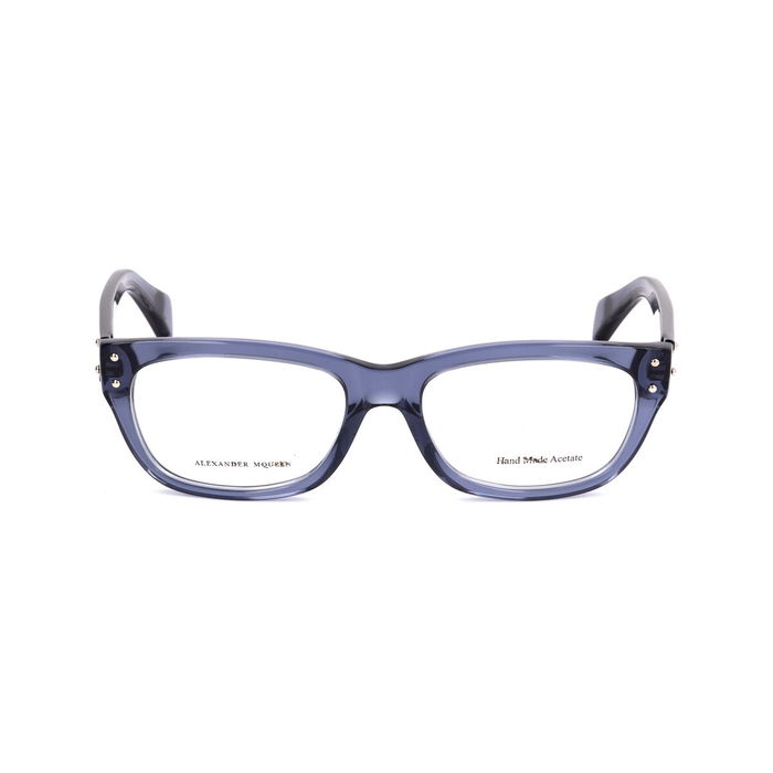 Montura de Gafas Unisex Alexander McQueen AMQ4223BMP Azul Ø 52 mm