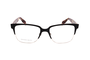 Alexander Mcqueen AMQ-4257-8SM Gafas de vista para mujer, Negro