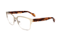 Alexander Mcqueen AMQ-4257-8SO Gafas de vista Dorado
