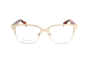 Alexander Mcqueen AMQ-4257-8SO Gafas de vista Dorado