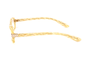 Bottega Veneta BV-122-29L Gafas de vista para mujer, Amarillo