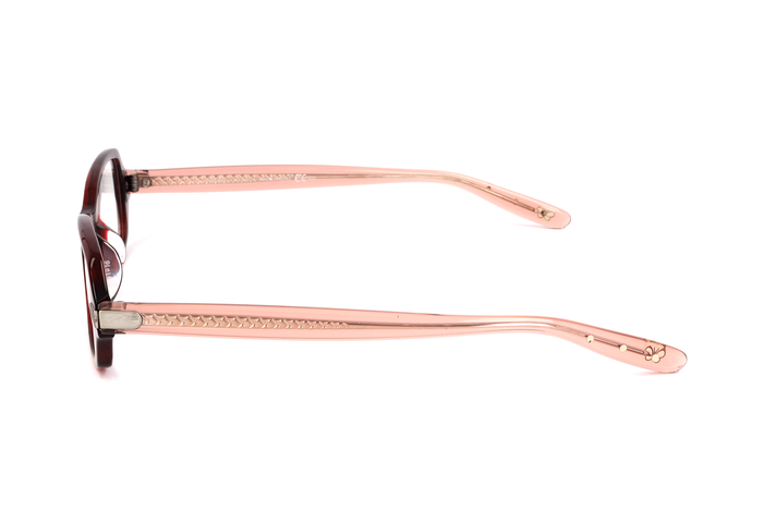 Bottega Veneta BV-602-J-EAE Gafas de vista Rojo, 51/16/