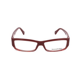 Montura de Gafas Unisex Ermenegildo Zegna VZ353609M8 Rojo Ø 55 mm