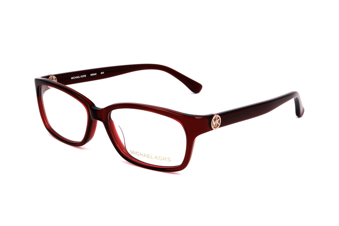 Michael Kors MK842-604 Gafas de vista para mujer en rojo