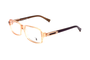 Tods TO5018-044-52 Gafas de Vista Naranja Mujer