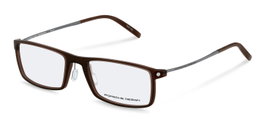 Porsche Design P8384-D-55 Gafas de vista Marrón