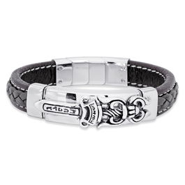 Pulsera Hombre Save Brave SBBVINCENT Cuero 19-21 cm