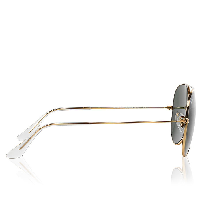 Rayban RB3025 L0205 Gafas de Sol Aviador Montura Dorada Cristal Verde 58 mm