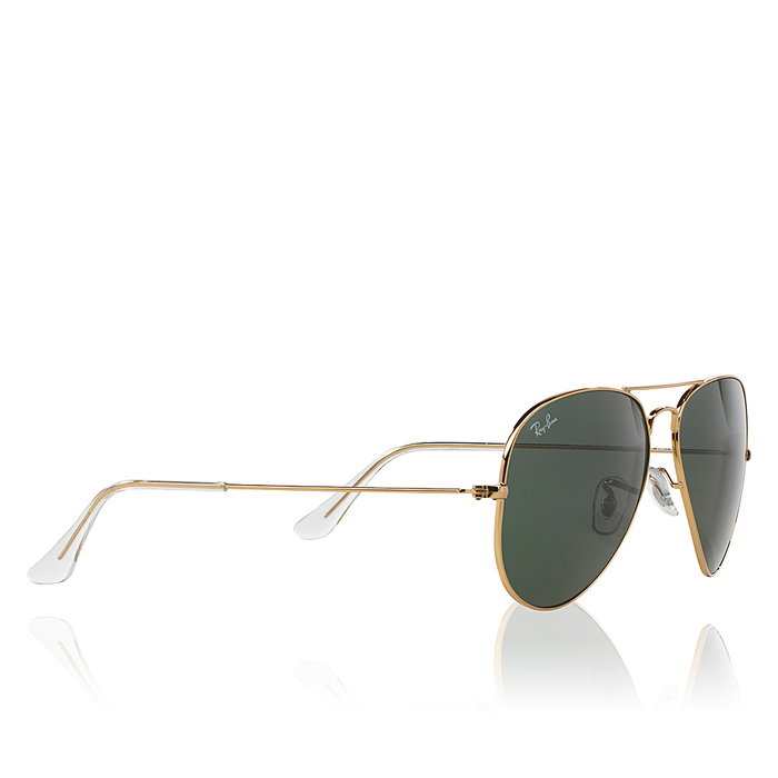 Rayban RB3025 L0205 Gafas de Sol Aviador Montura Dorada Cristal Verde 58 mm