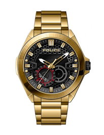 Police Reloj Ranger II PEWJH2110302 Dorado con Esfera Negra