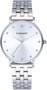 Radiant RA585201 Reloj para mujer con esfera plateada y correa de acero