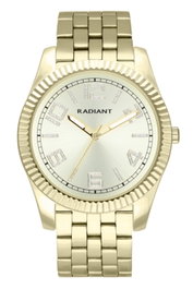 Radiant RA587202 Reloj Analógico Dorado para Mujer