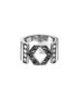 Karl Lagerfeld Anillo Klassic Karl Ombre K RG con Cristales Swarovski, Tamaño 55