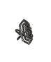 Karl Lagerfeld Anillo Essentials Black Deco RG con Cristales Swarovski, Negro, Talla 55