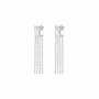 Karl Lagerfeld Pendientes Klassic Karl Bold Star Logo con Cristales Swarovski
