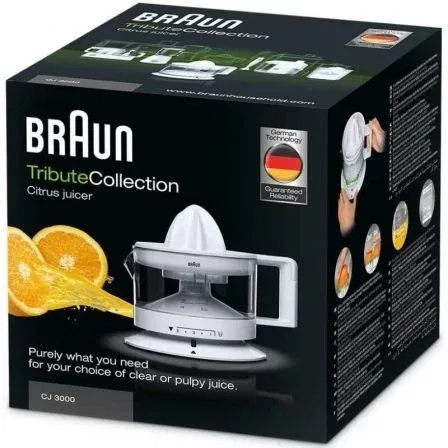 Braun Exprimidor CJ3000 / 20W / Capacidad 350ml