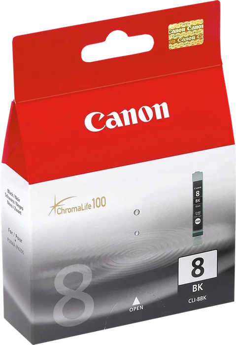 Canon CLI-8BK Negro Cartucho de Tinta Original