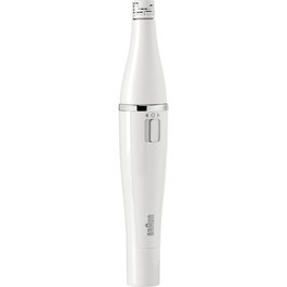 Braun FaceSpa Face 810 Depiladora Facial con Cepillo de Limpieza, Blanco